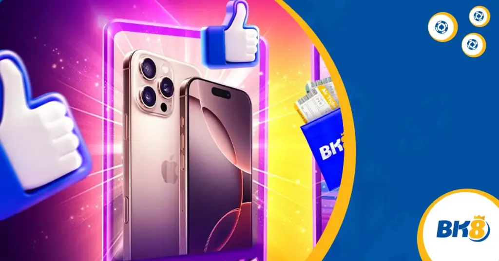 BK8 iPhone 16 Pro Max Lucky Giveaway